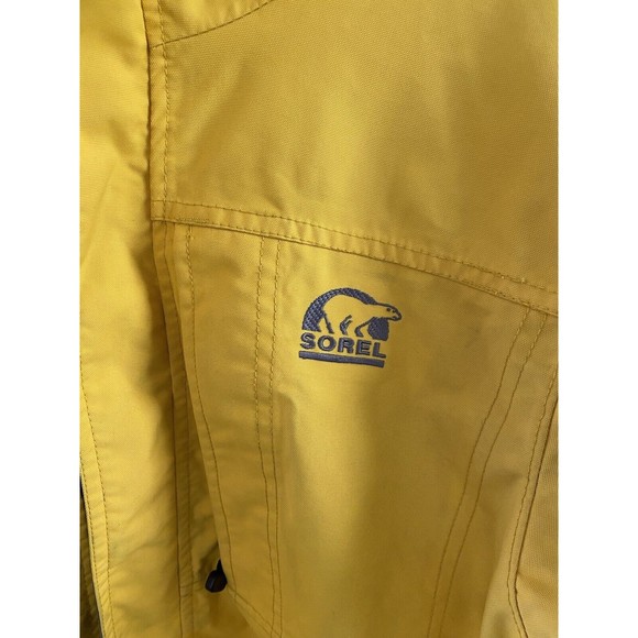 Sorel Men Yellow Omni-Tech Waterproof Jacket & Pants Snap Button Combo - Picture 2 of 16